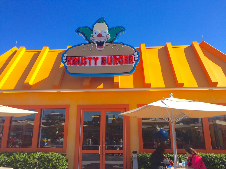Krusty Burger v Universal Studios Orlando