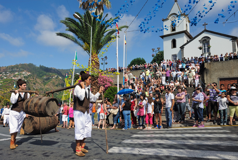 Oficální festivalový průvod na Madeiře